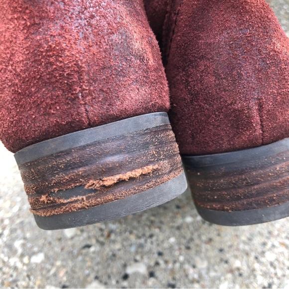 Aldo Short Suede Boots Size 7 - Picture 7 of 8